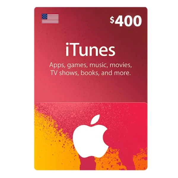 Apple iTunes Gift Card 400$ - US